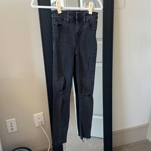 Black Madewell jeans